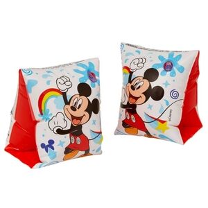 *5/$20* NEW Disney Mickey Mouse Licensed Swim Arm Bands Inflatable Swim Float